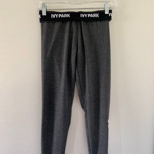 IVY PARK Leggings fold-over waist logo Grey S